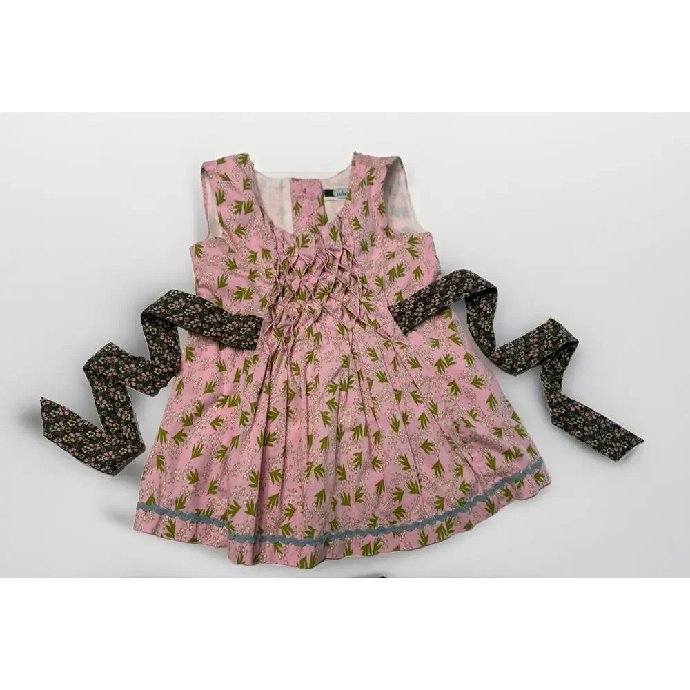 Matilda Jane House Of Clouds Abby Top Audrey Ruffles Set Outfit Size 4